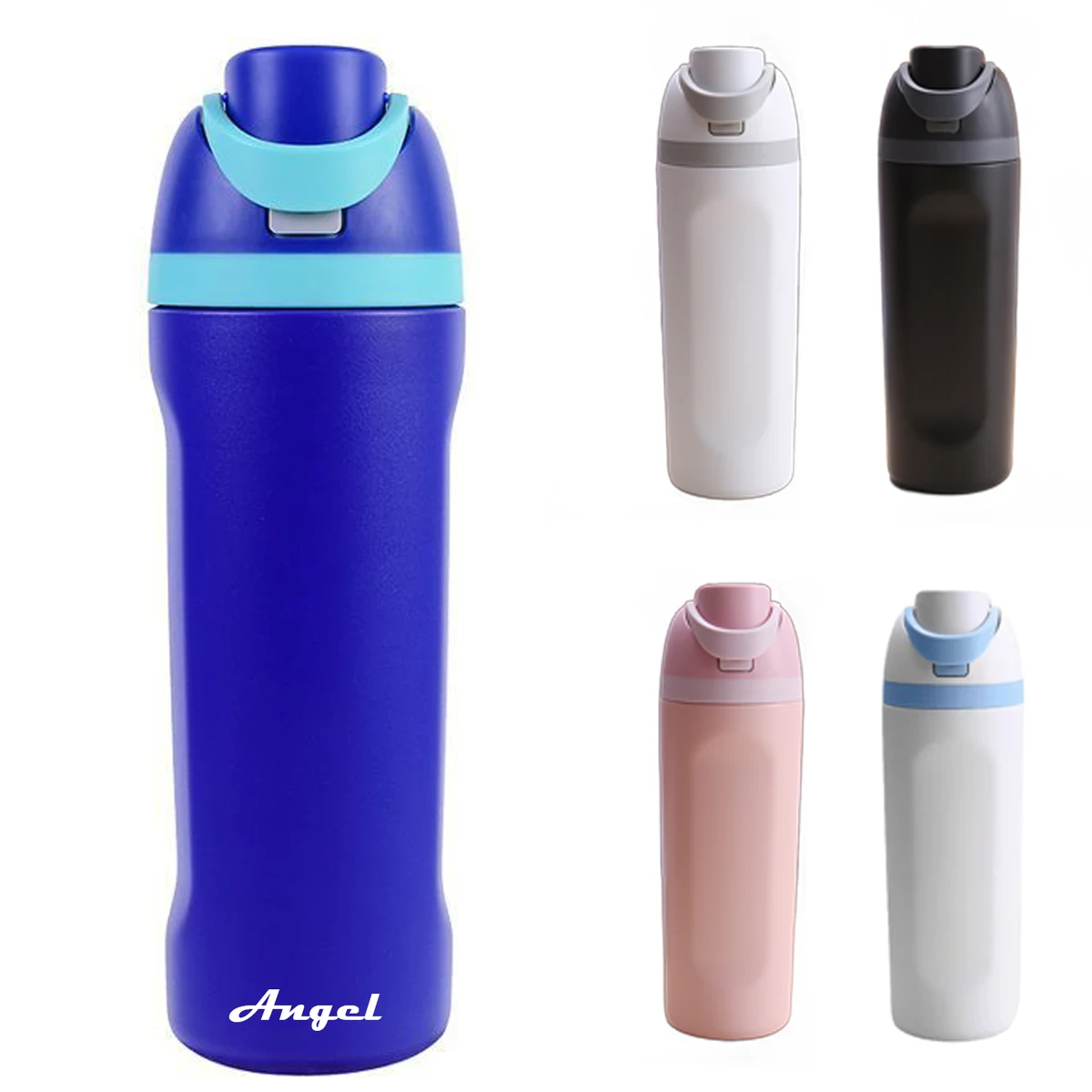22Oz Insulated Stainless Steel Water Bottle, custom water bottle with logo imprint 1