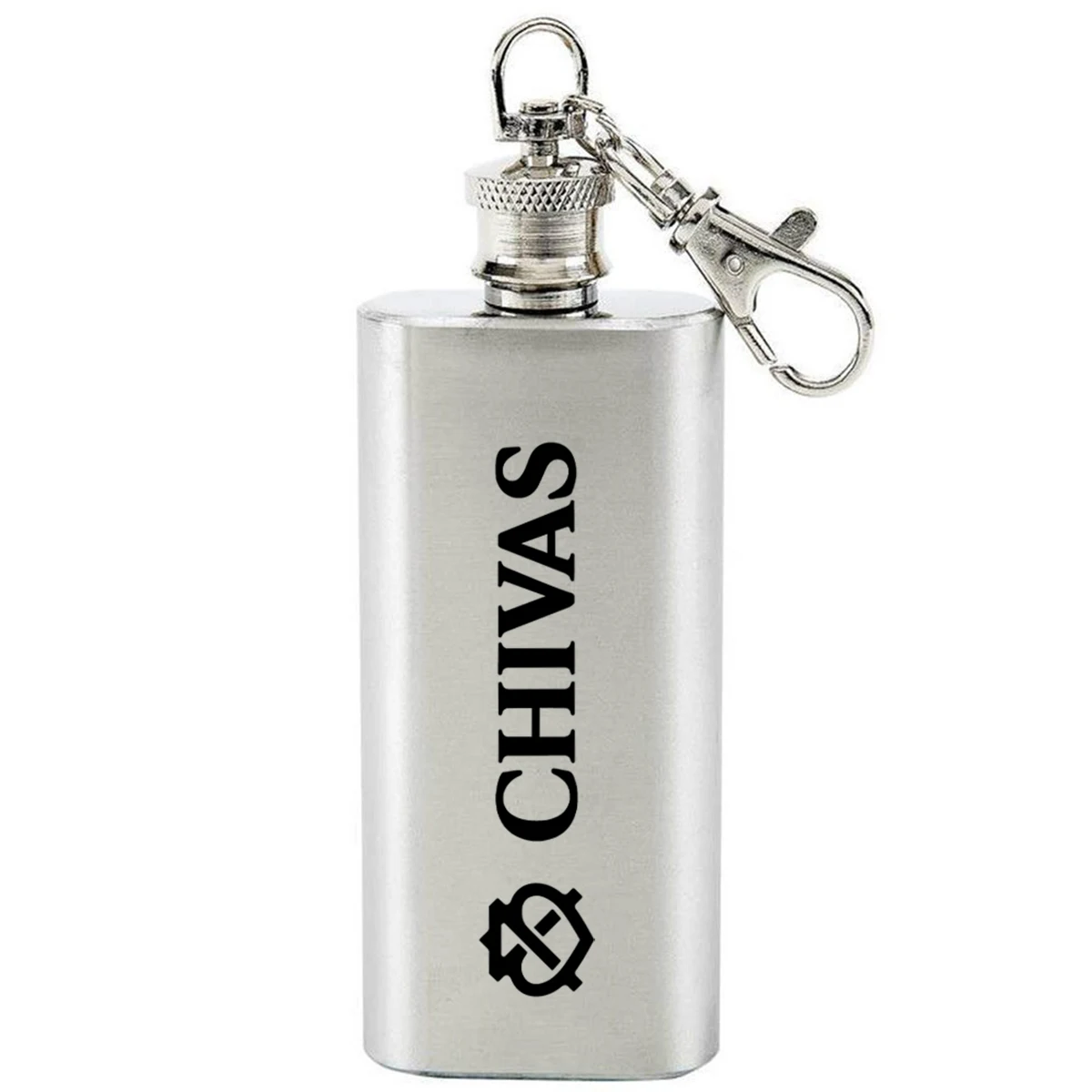 Jims Premium Keychain Flask Stainless Steel 2Oz 1