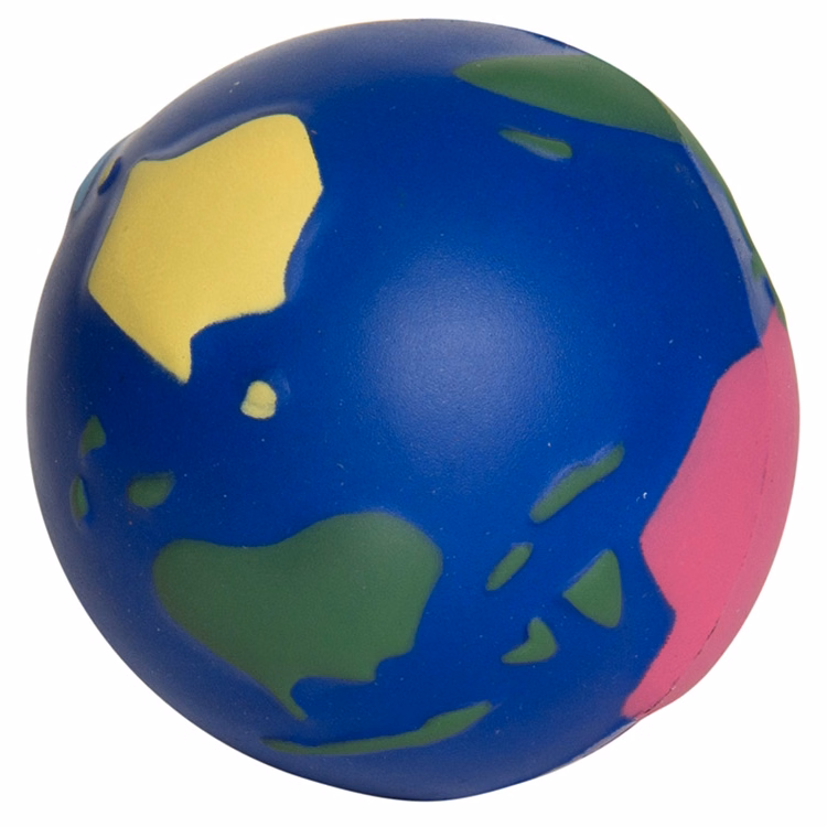Multicolored Earth Stress Reliever