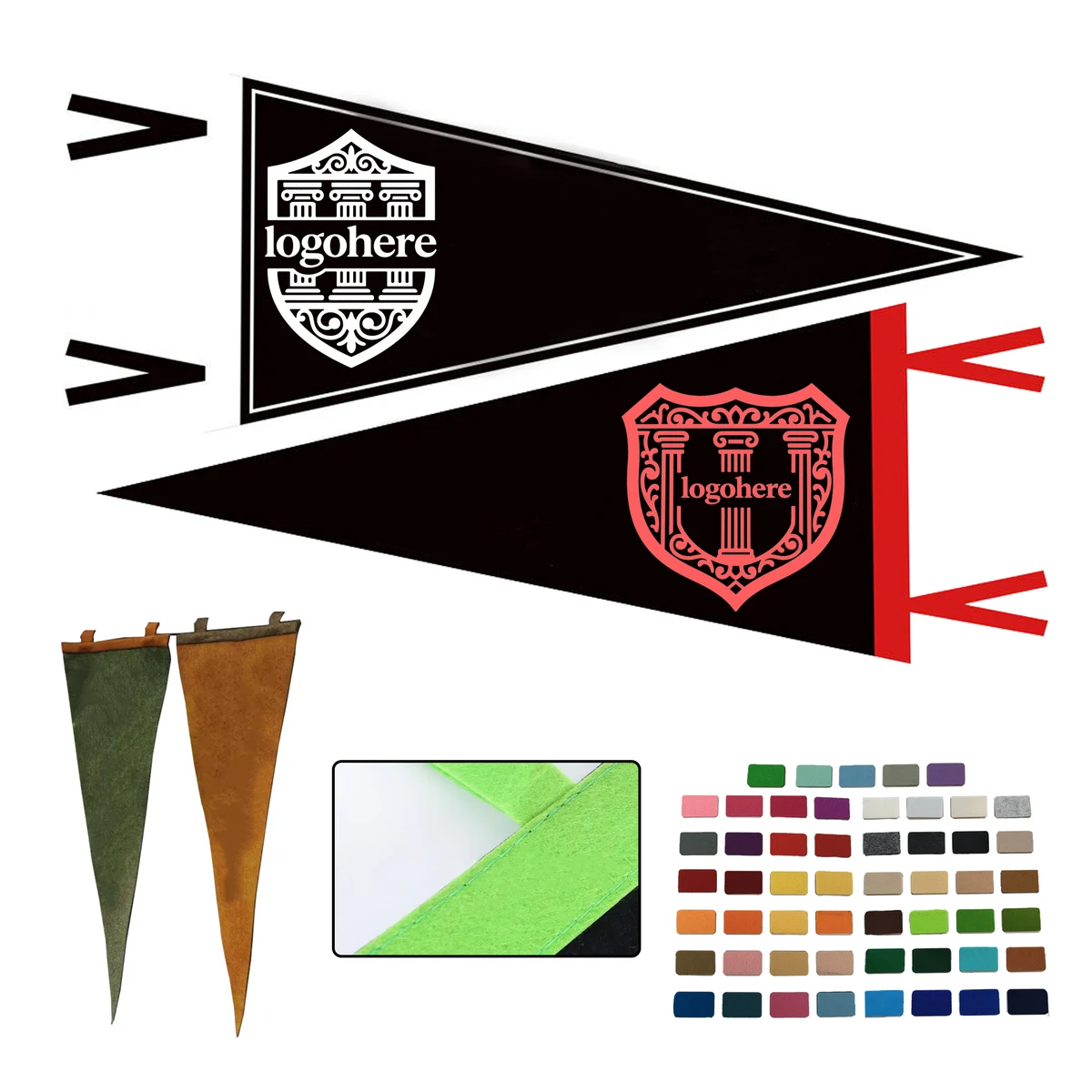 Corporate Branding Felt Banner 1