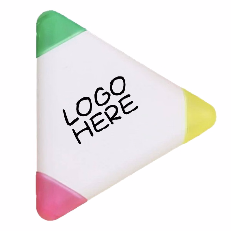 Three?Color Triangular Marking Pen