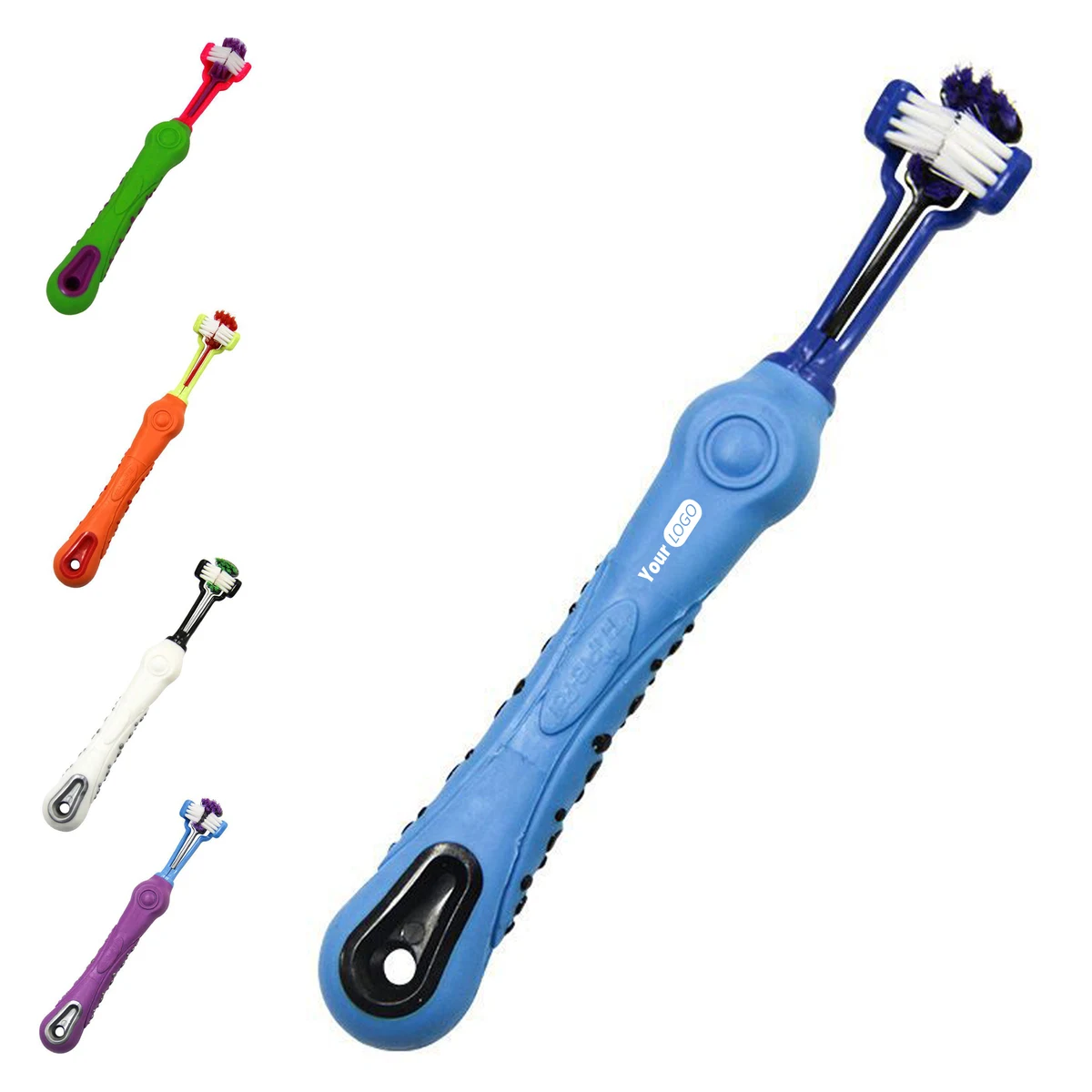 Abs Durable Pet Toothbrush ?C Gentle And Efficient Cleaning 1