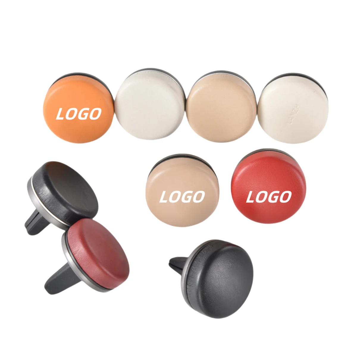Round Car Aromatherapy Clip 1