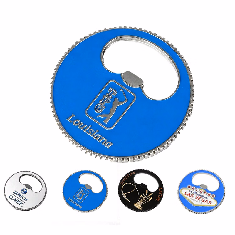 Custom Metal Bottle Opener Fridge Magnet
