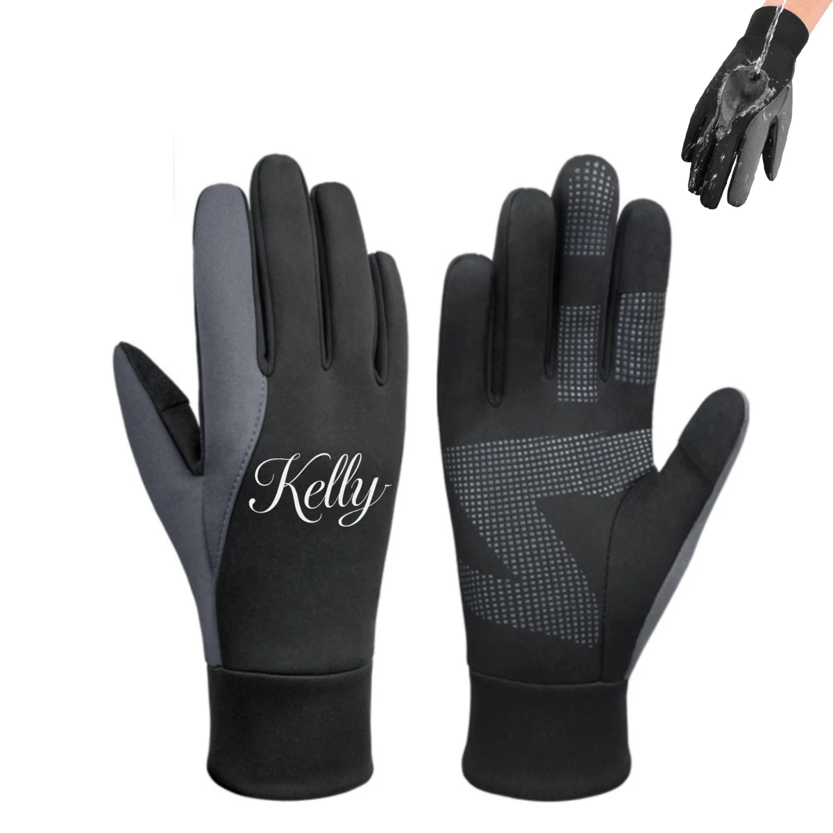 Outdoor Cycling Non Slip Warm Touchscreen Gloves 1