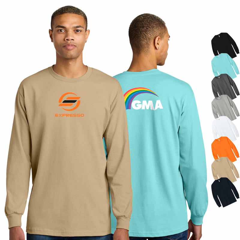 American Apparel® Heavyweight Unisex Long Sleeve T-Shirt