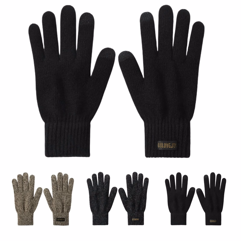 Knitted Wool Gloves
