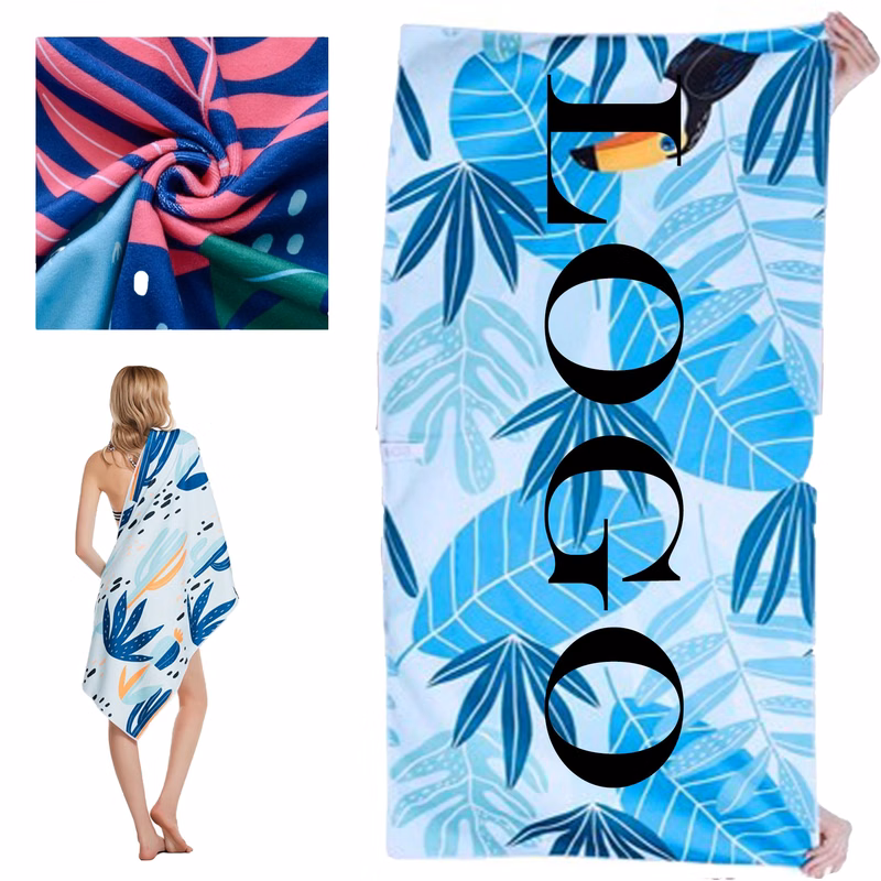 Microfiber Reinforced Fabric Beach Towel