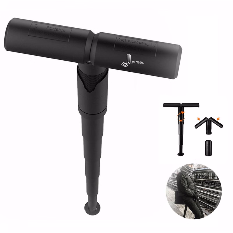 Mini Retractable Stools For Portable Travel Queuing