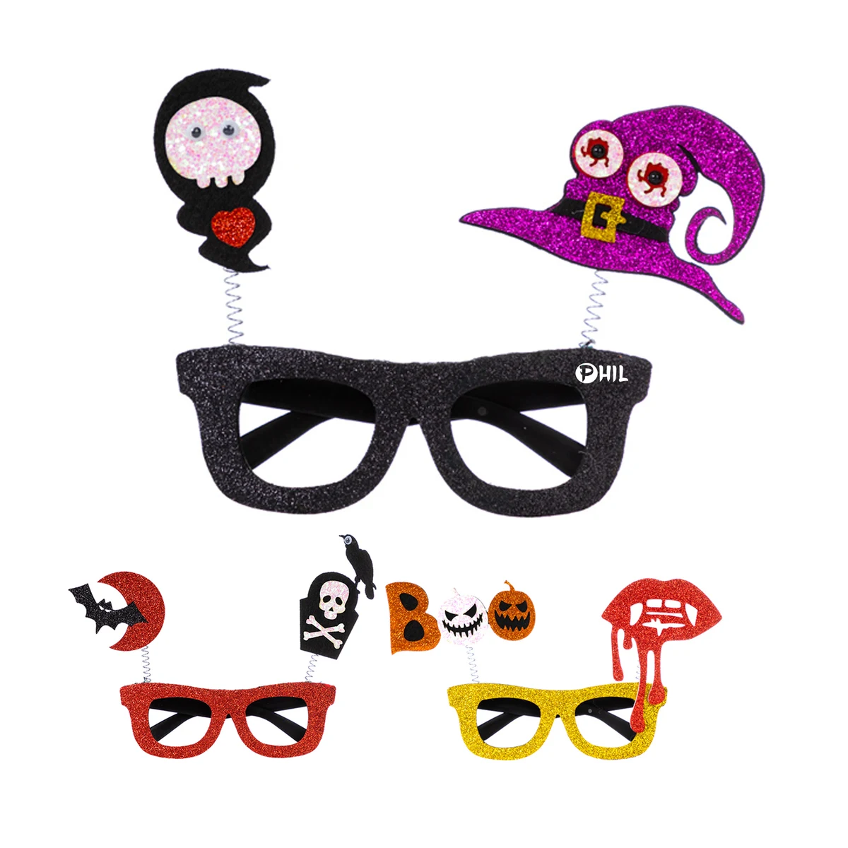 Halloween Party Decor Glasses Mask Toy 1