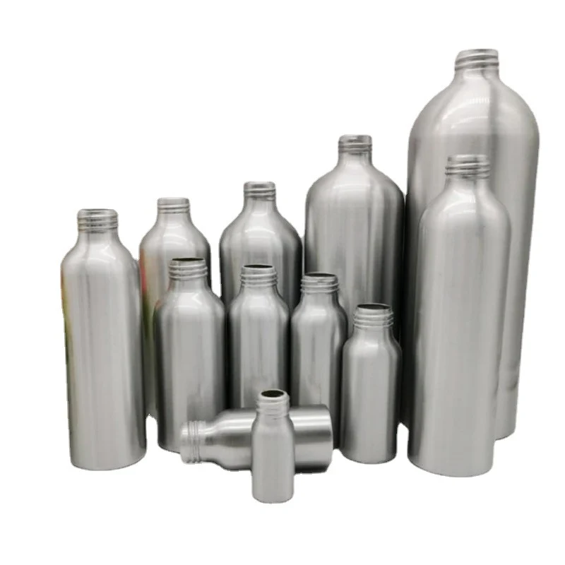 Aluminum Bottle with Screw Cap, custom water bottle with logo imprint 1