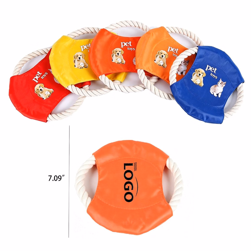Custom Printed Pet Flying Disc Toy