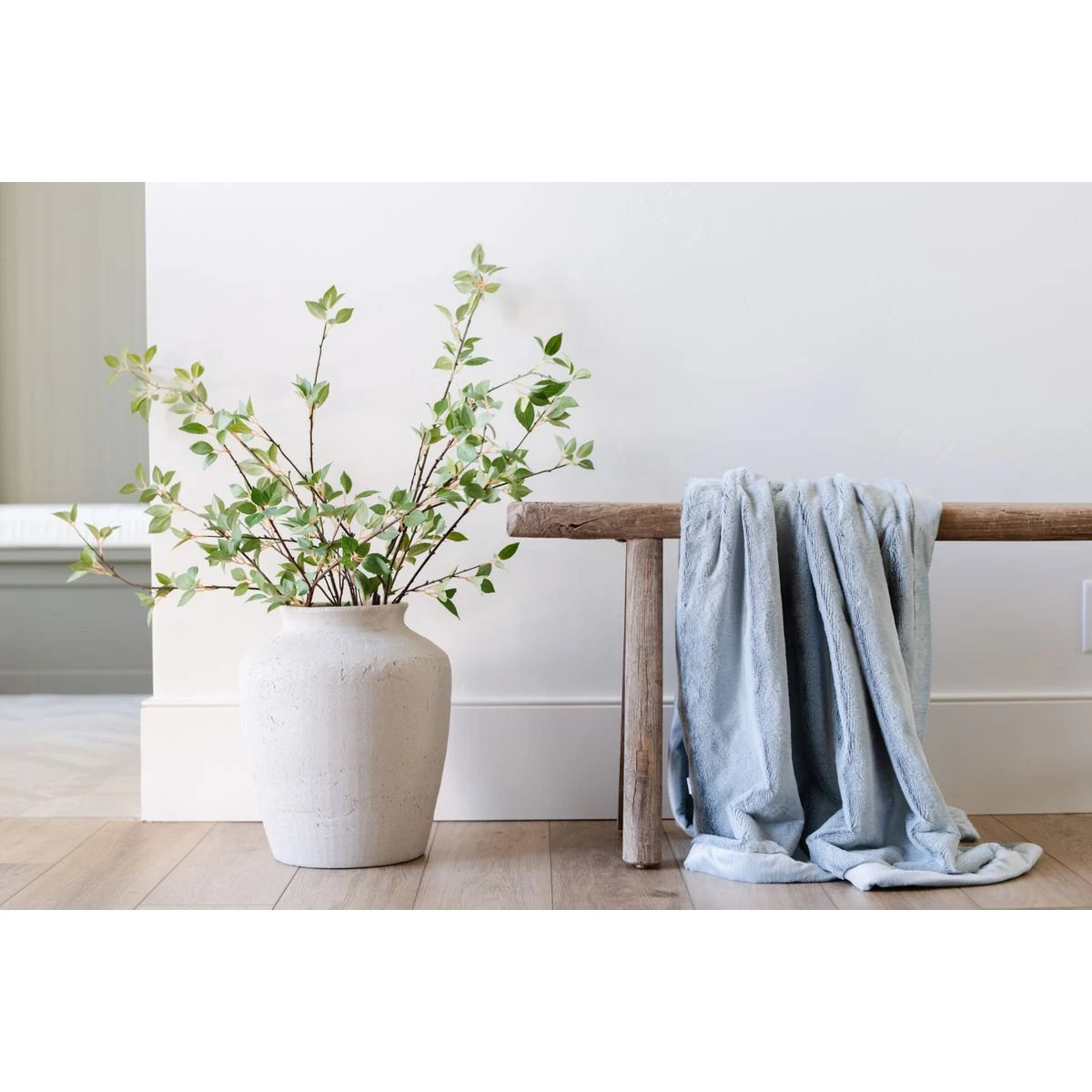Lush Chambray-XL Luxury Blanket (60x80) 1