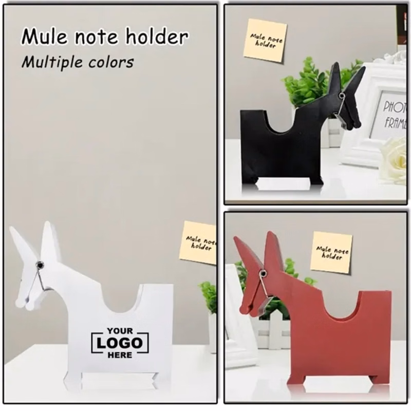 Mule Shape Memo Clip Holder
