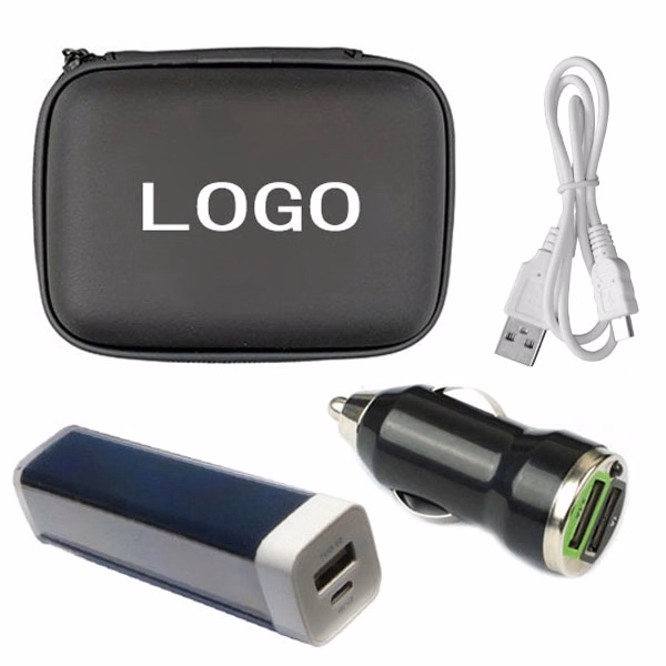 Power Bank and Car Charger Set