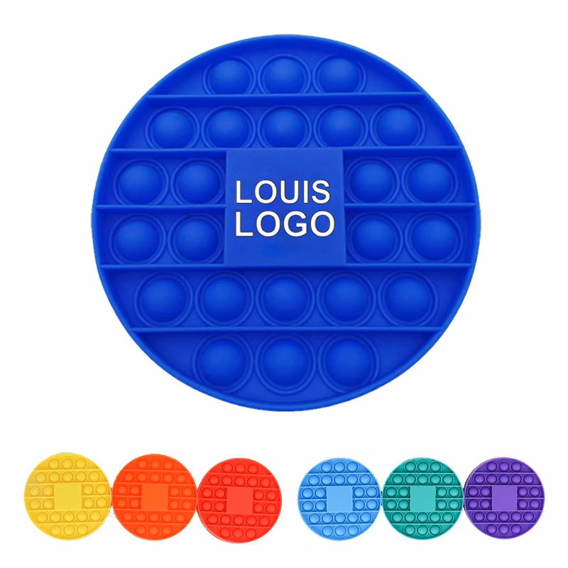 Round Stress Relief Silicone Toy