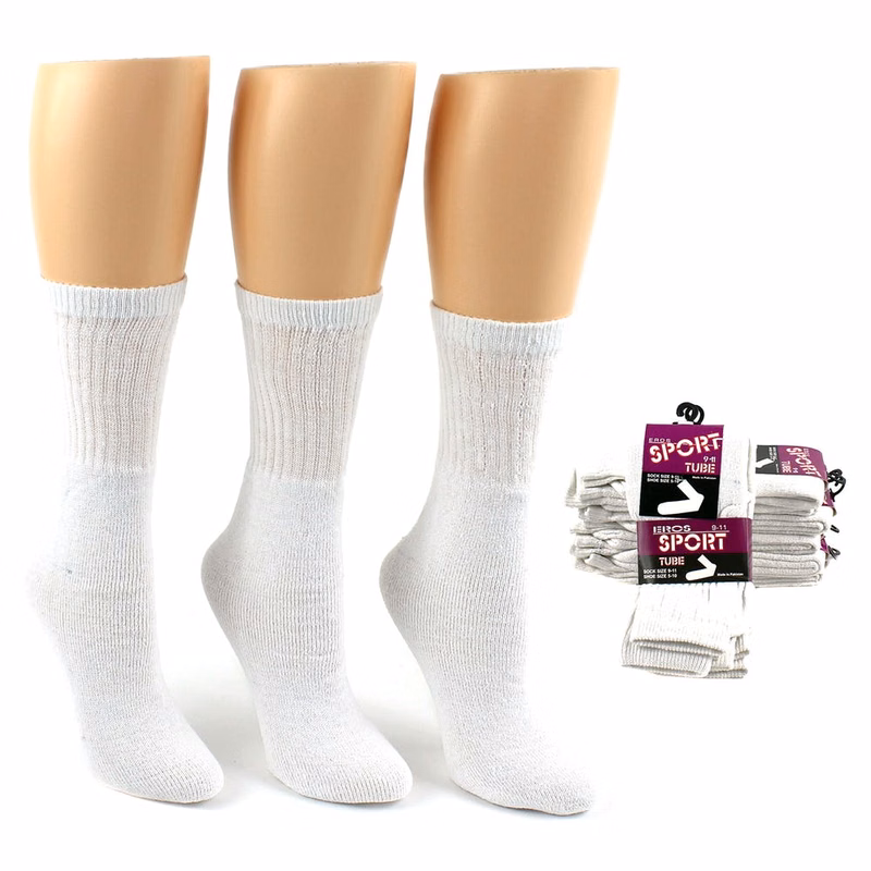 Women's Sport Tube Socks - Size 9-11