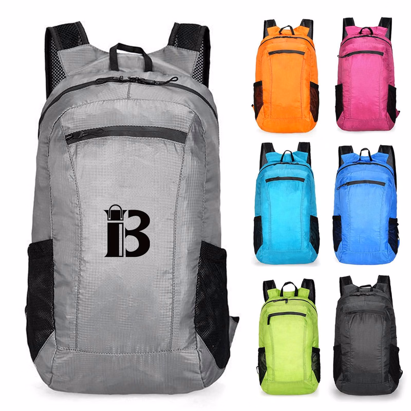 Polyester ultra-light foldable backpack