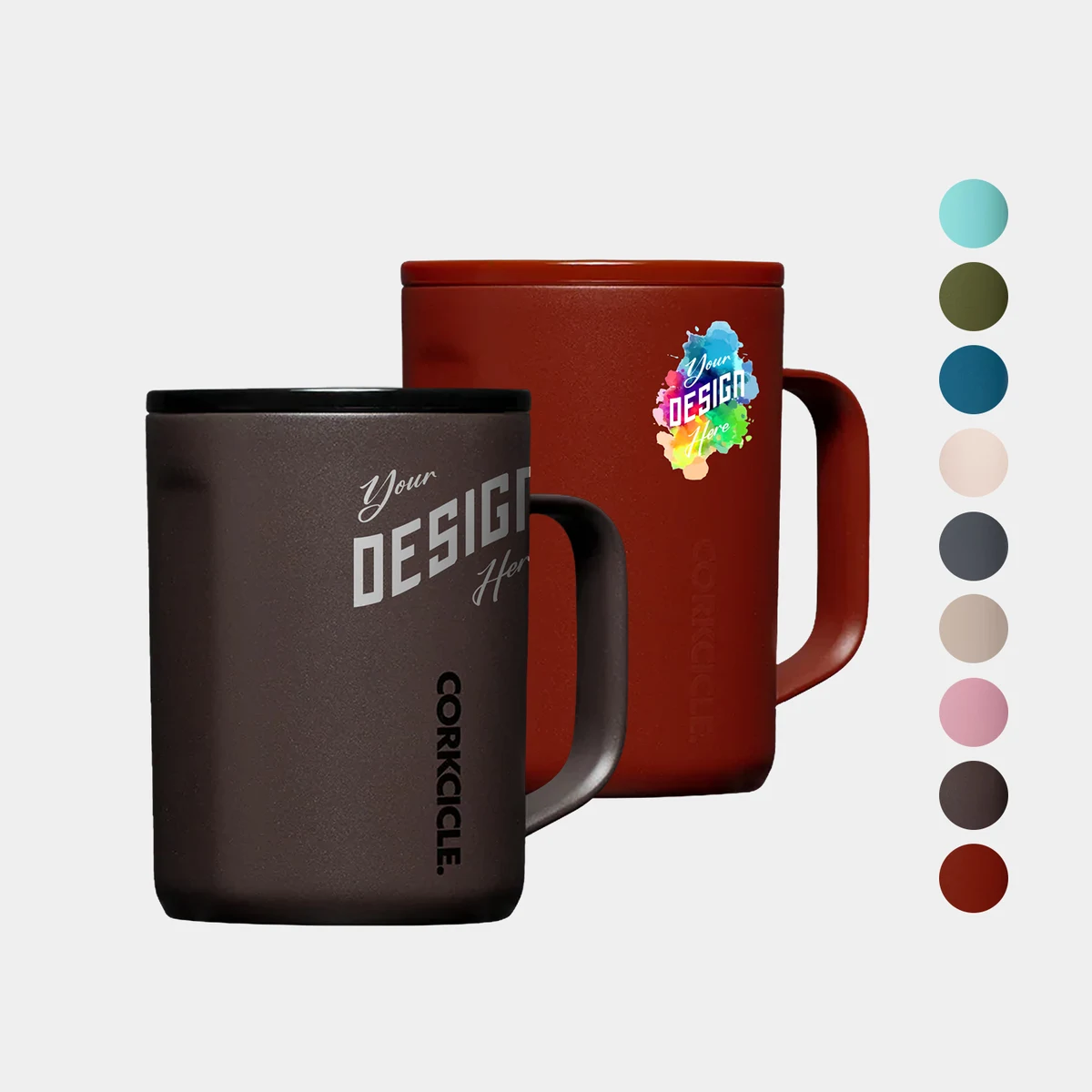 16 oz Corkcicle® Stainless Steel Triple Insulated Classic Coffee Mug 1
