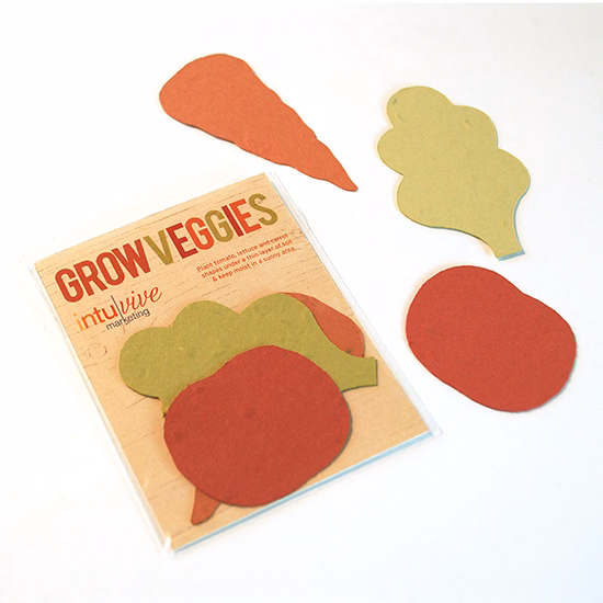 Single-Sided Veggie Shape Packs