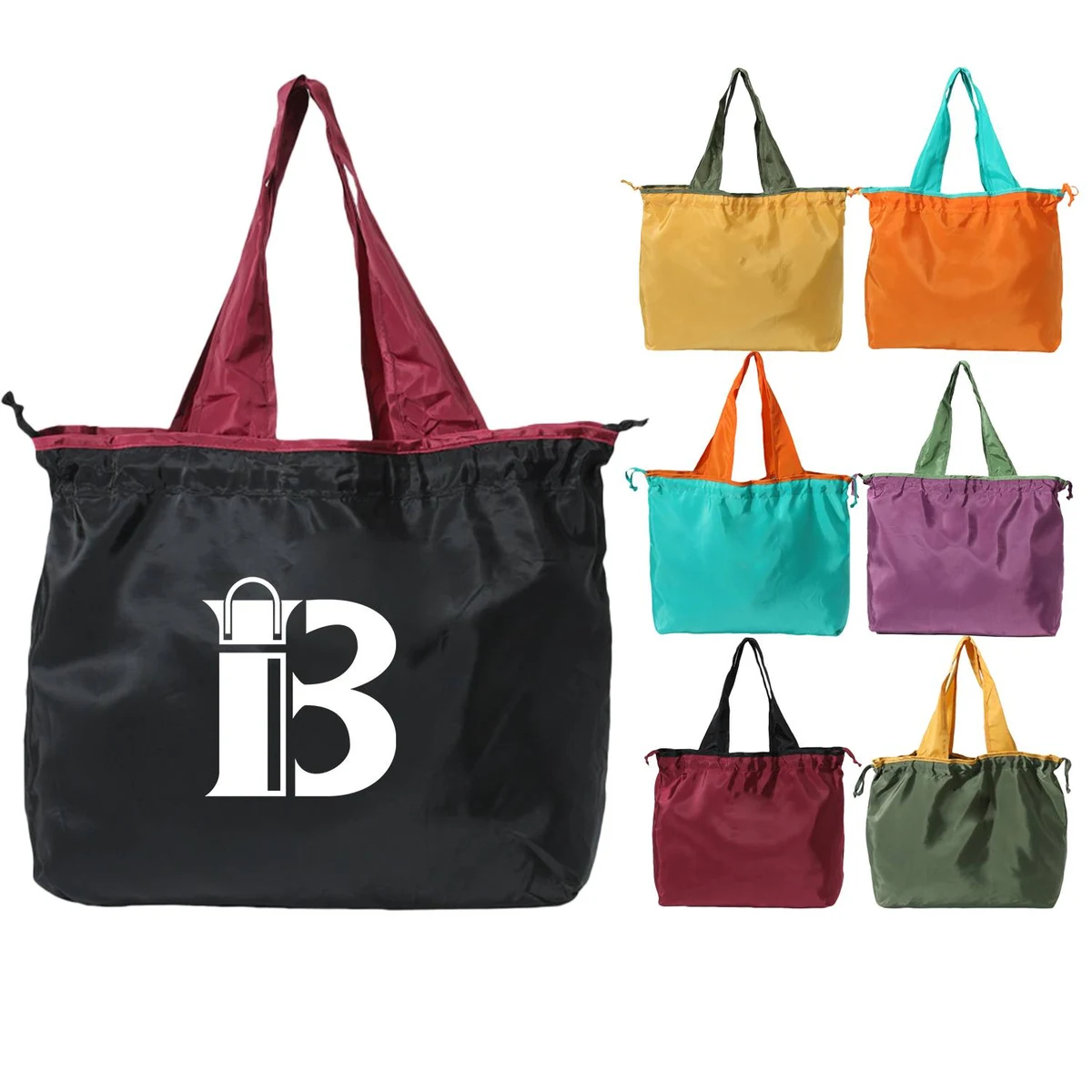 Foldable Shopping Bag Grocery Storage Tote 1