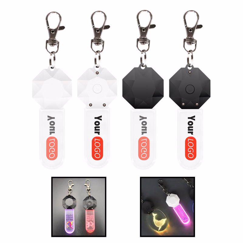 Acrylic Light Up Keychain