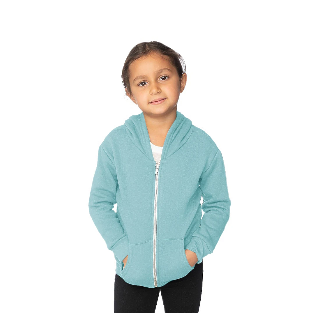 Toddler Fashion Fleece Zip Hoodie 1