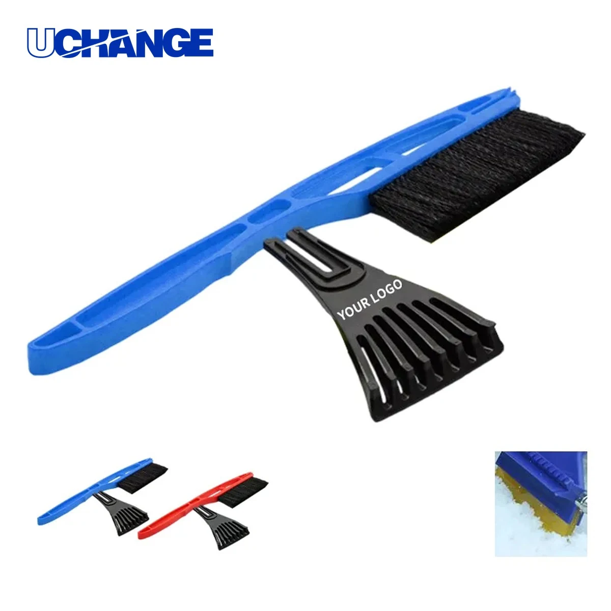 Extended Handle Snow Tool for Vehicle Use 1