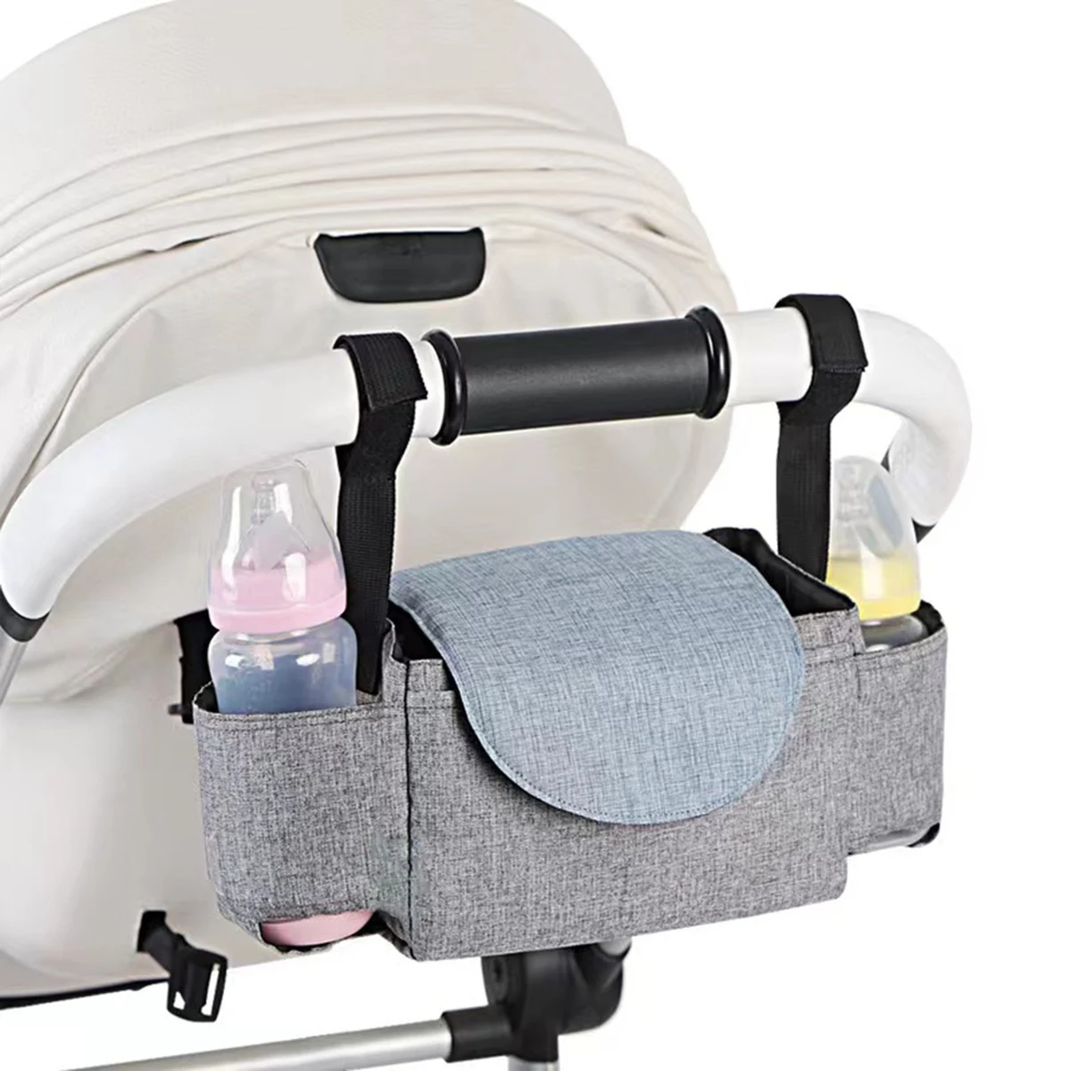 Machine Washable Baby Stroller Organizer 1