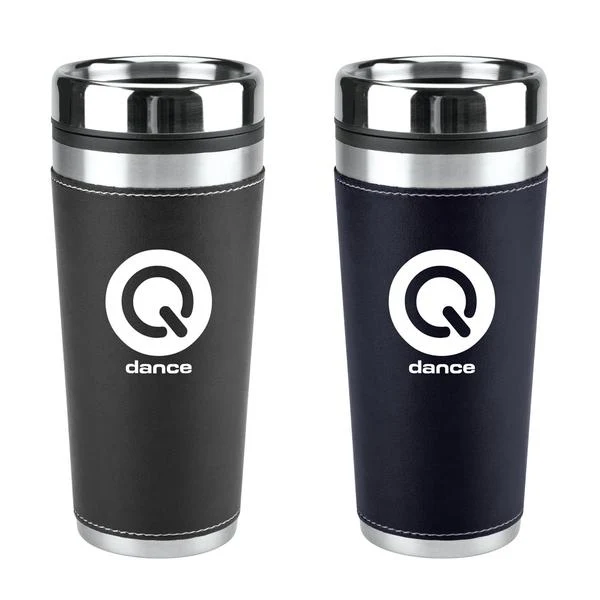 Leatherette Tumbler - 16 Oz. 1