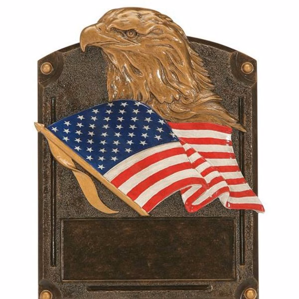 8" Eagle Legends of Fame Resin