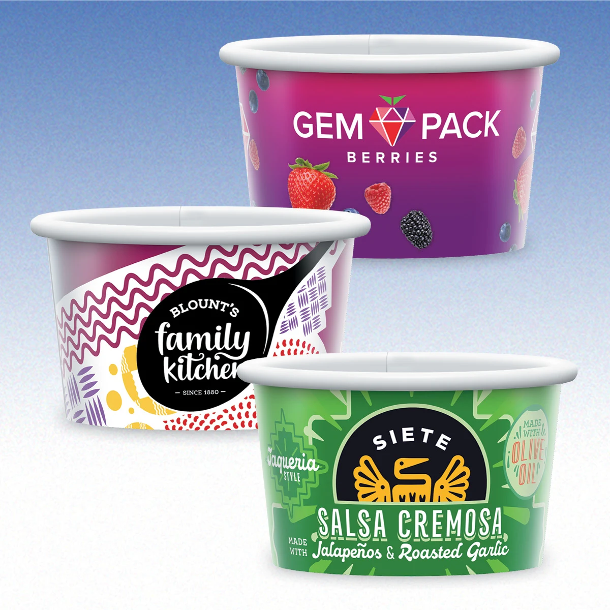 3 oz-Cold Paper Cups/Containers 1