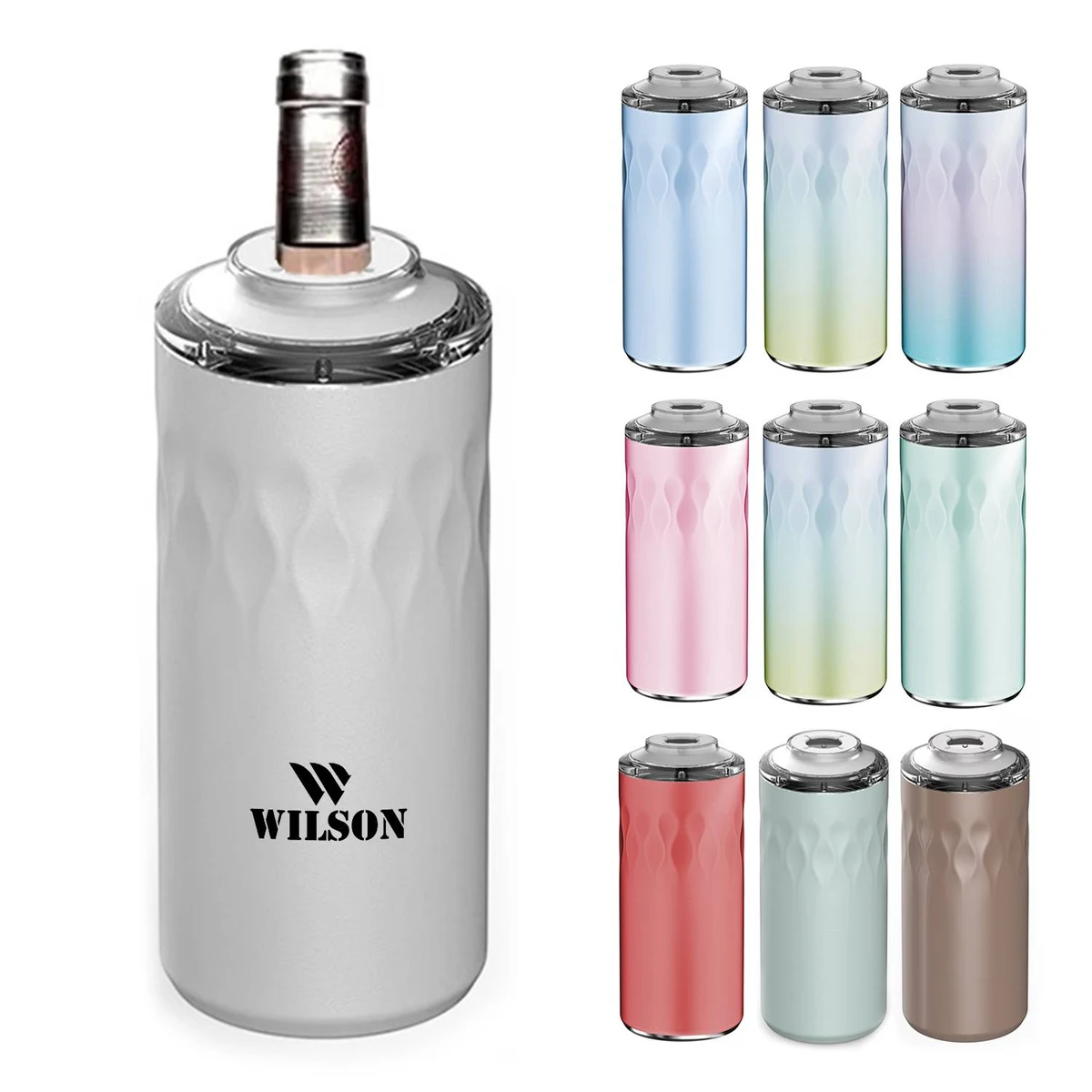 40oz Stainless Steel Chilled Wine Tumbler 1