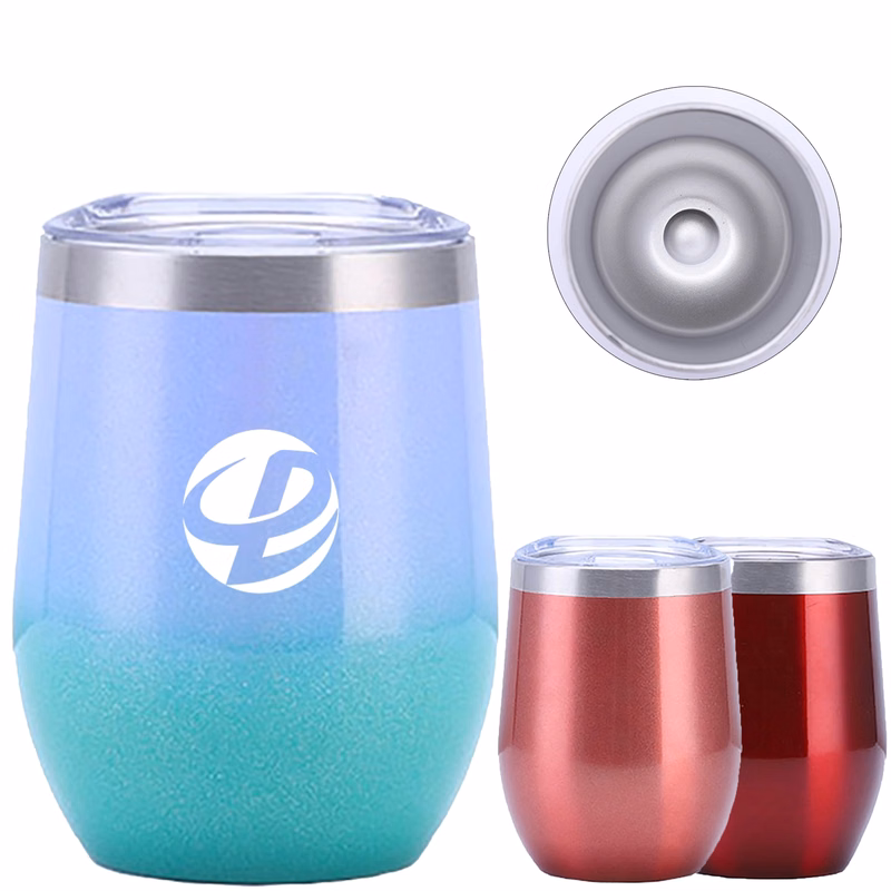 12 Oz Can Cooler Double Walled Stainless Steel Bottle
