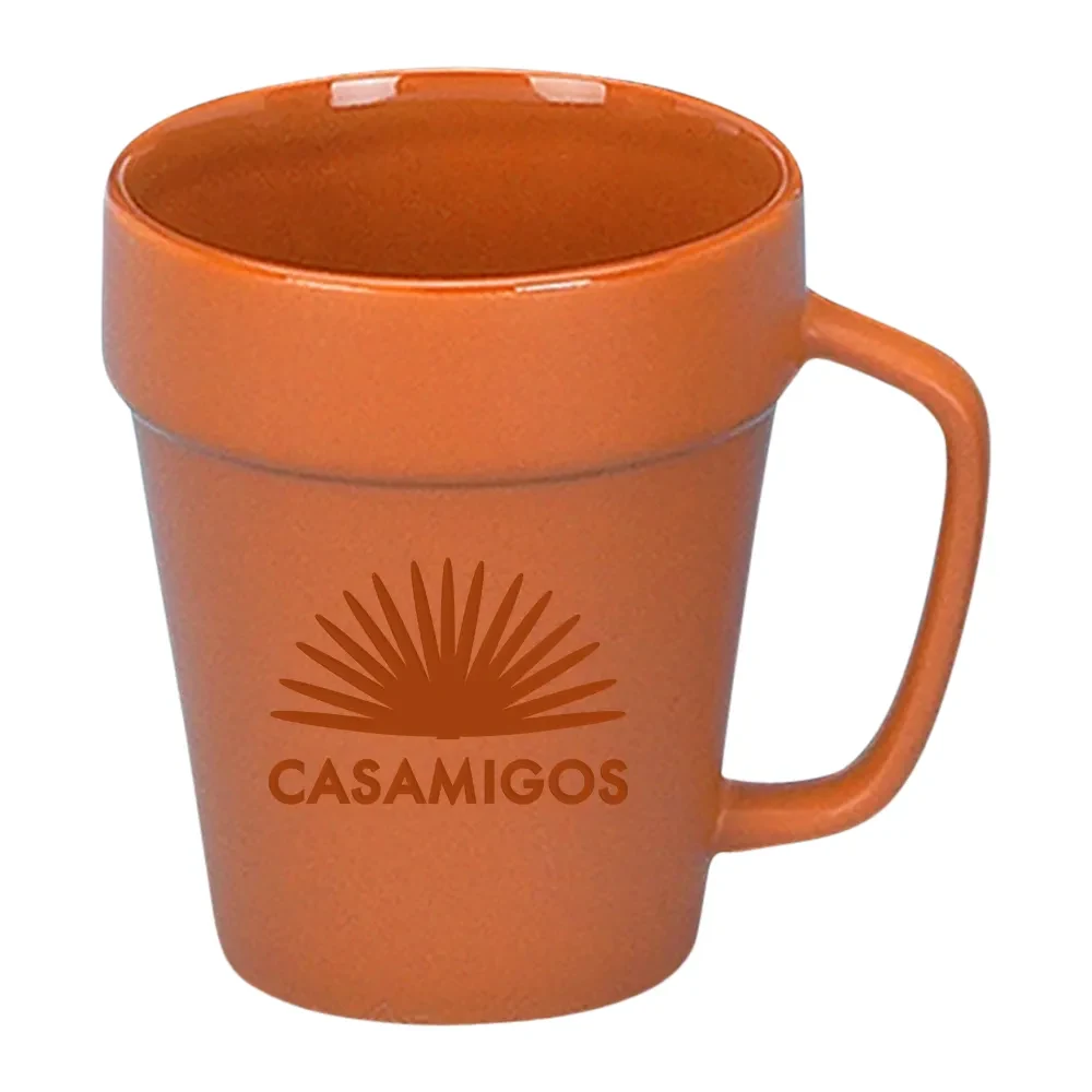 14oz. Flower Pot Mug 1