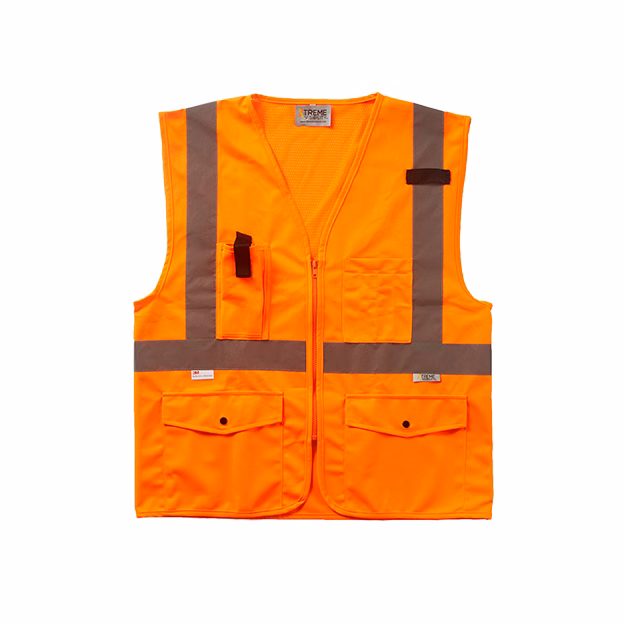 Xtreme Visibility Surveyor Class 2 Zip Vest