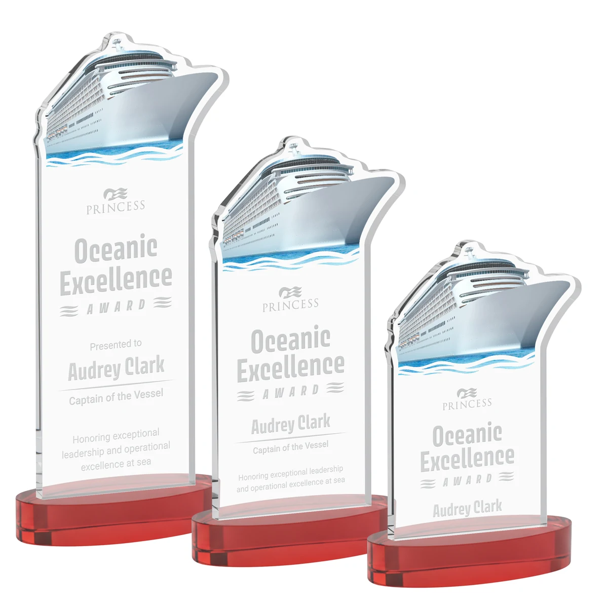 Voyager Award on Alberton Base - Red 1