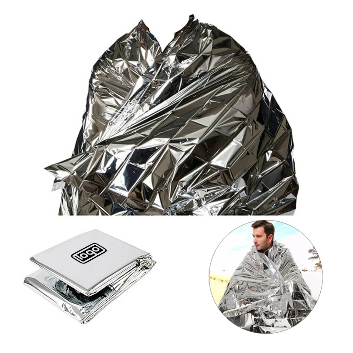 Safe Emergency Mylar Thermal Blanket 1