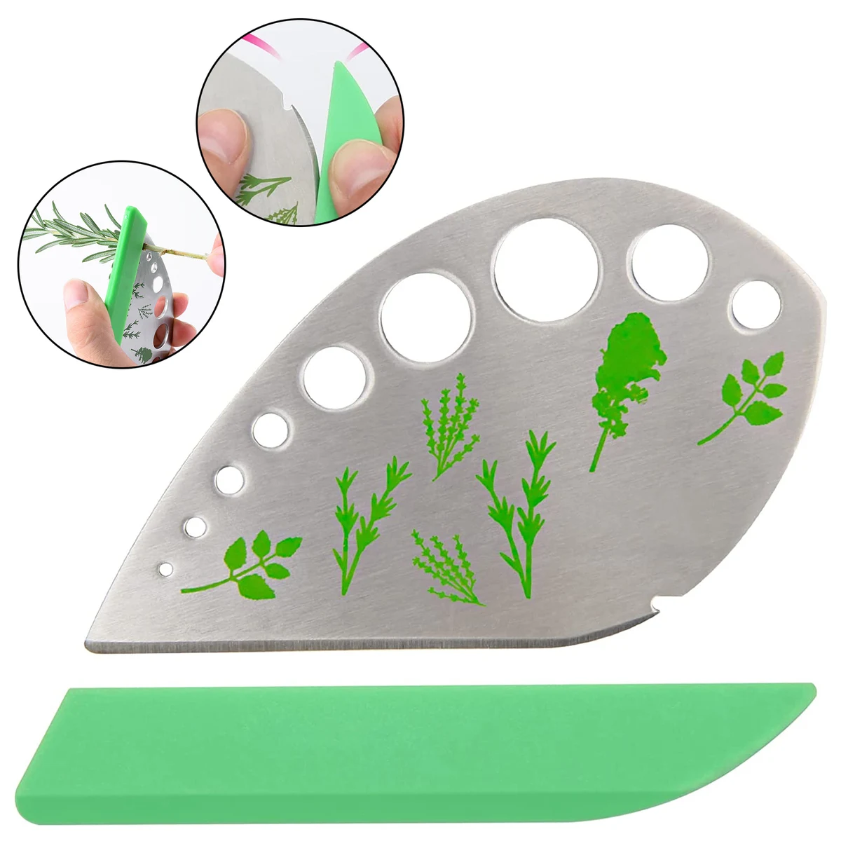Herb Tool Leaf Stripper 9 Holes 1