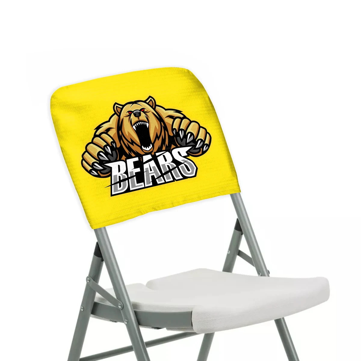 18" x 11.5" Custom Folding Chair Back Cover - Single sided 1