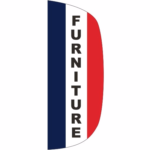 "FURNITURE" 3' x 8' Message Flutter Flag