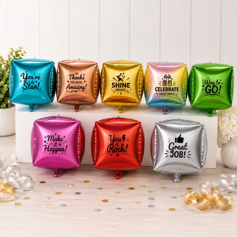 22 Inch Cube Foil Balloon