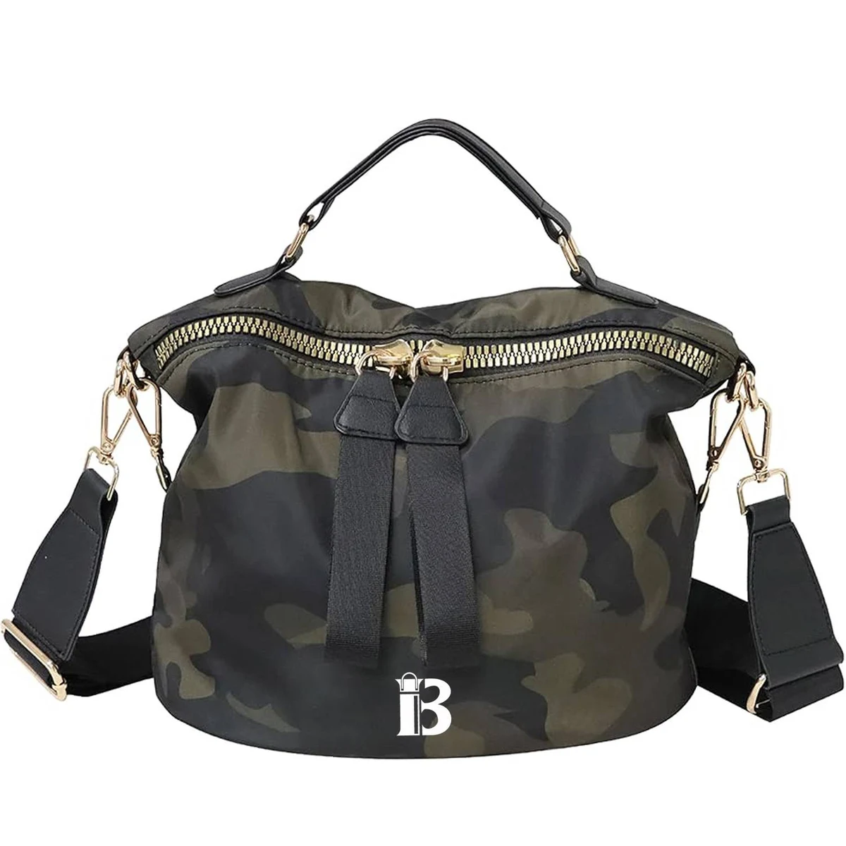 Anti Theft Foldable Nylon Crossbody Handbag 1