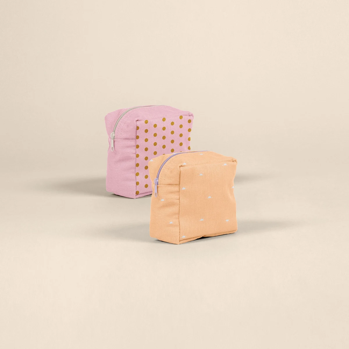MOD POUCH - MEDIUM - COLORED CANVAS 1