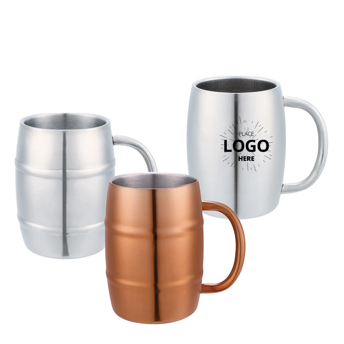 Custom Printed Stainless Steel Coffee Cup 1