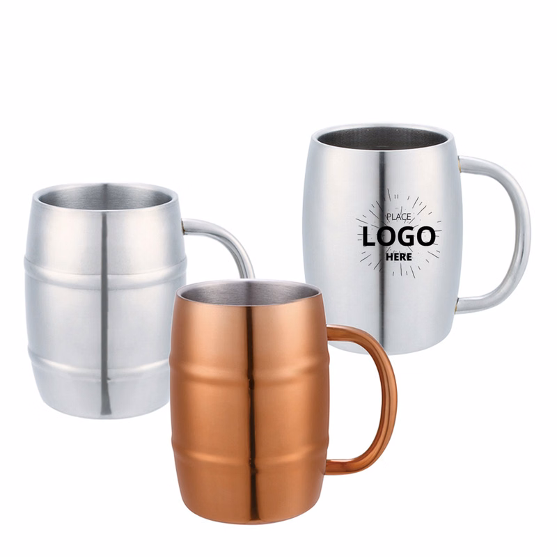Custom Printed Stainless Steel Coffee Cup