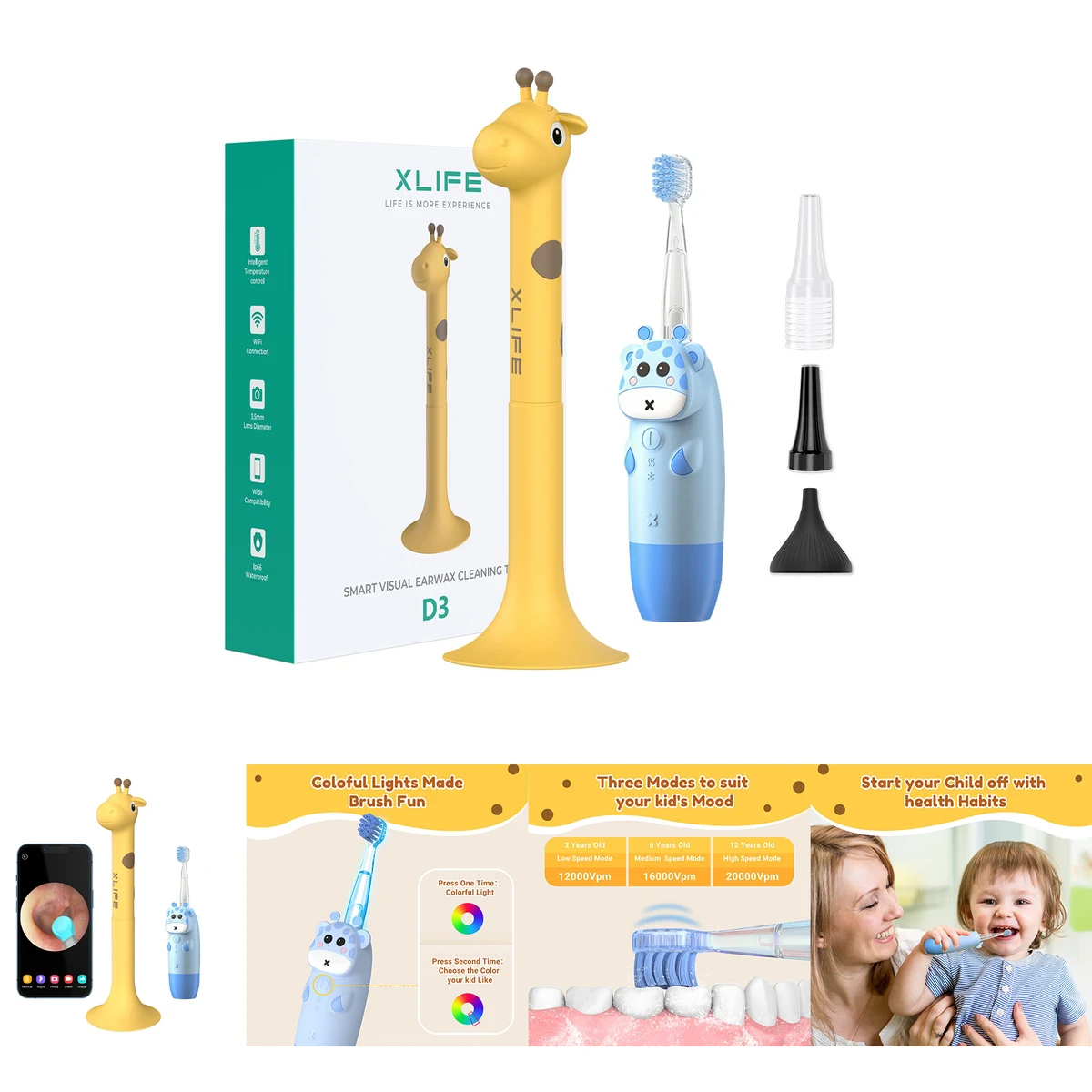 Electric Toothbrush Ear Cleaner 1