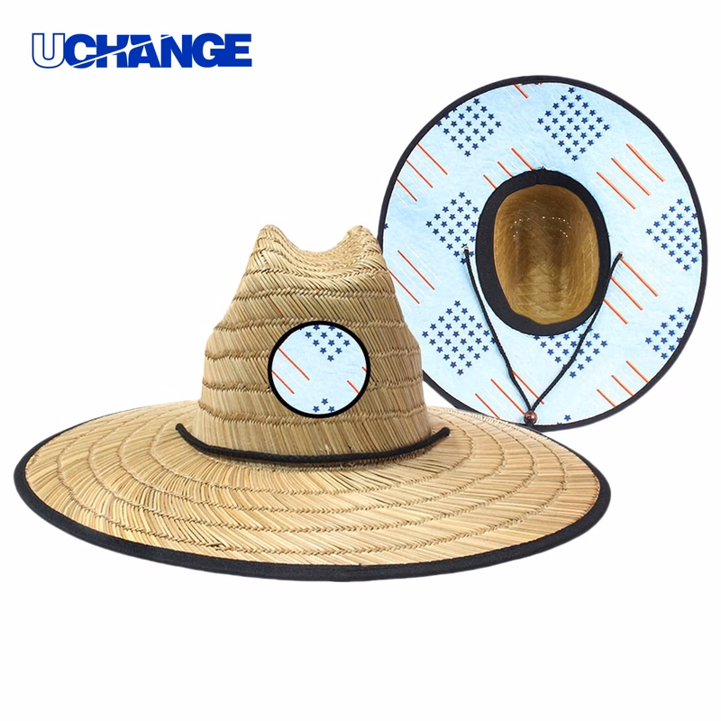 Sublimation Lifeguard Straw Hat