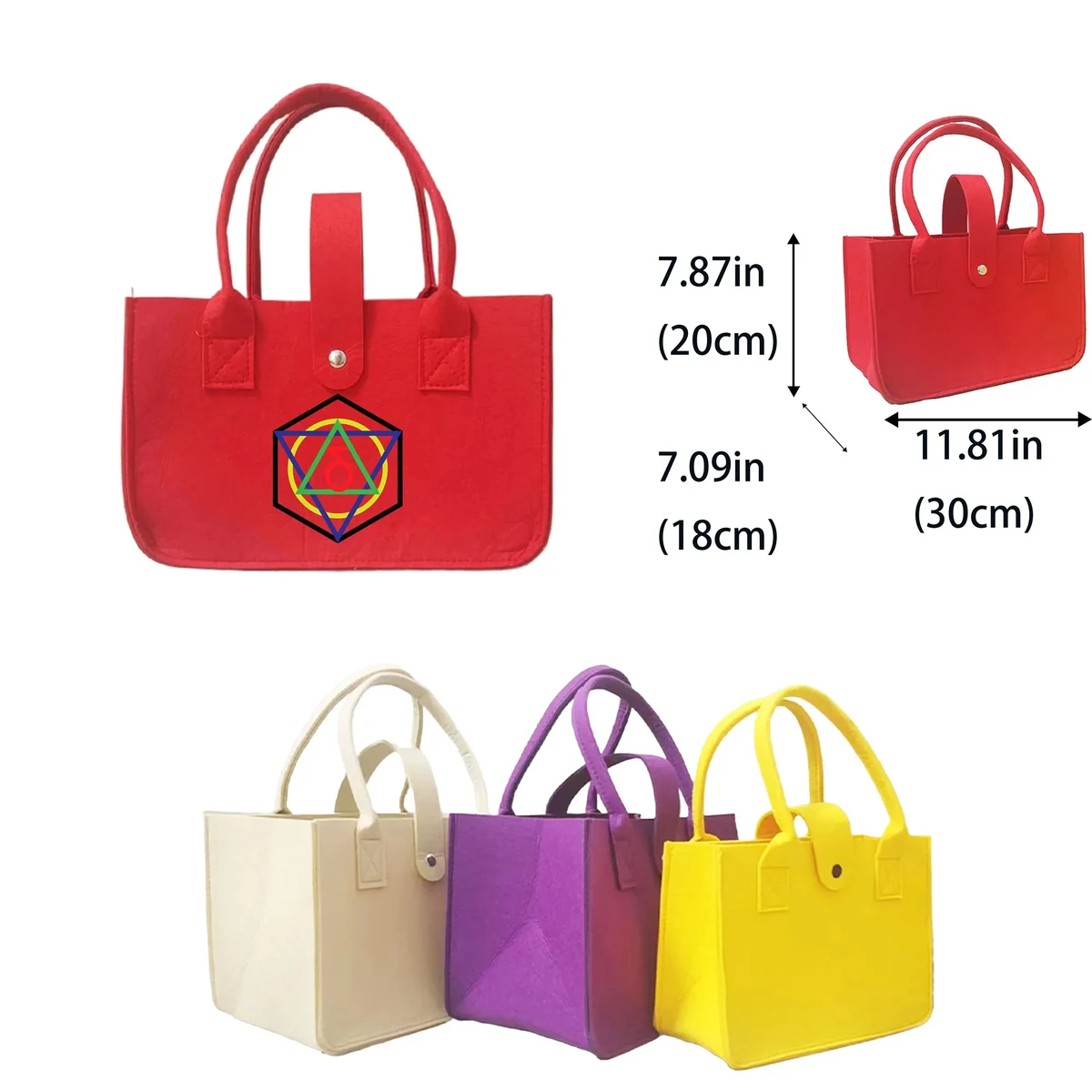 High Capacity Premium Felt Shopping Bag 1