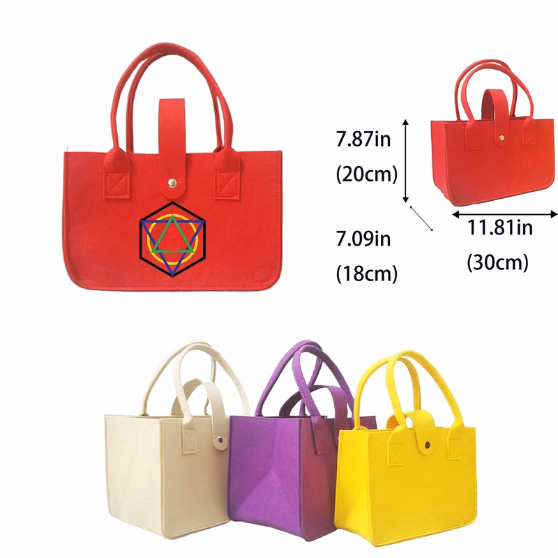 High Capacity Premium Felt Shopping Bag